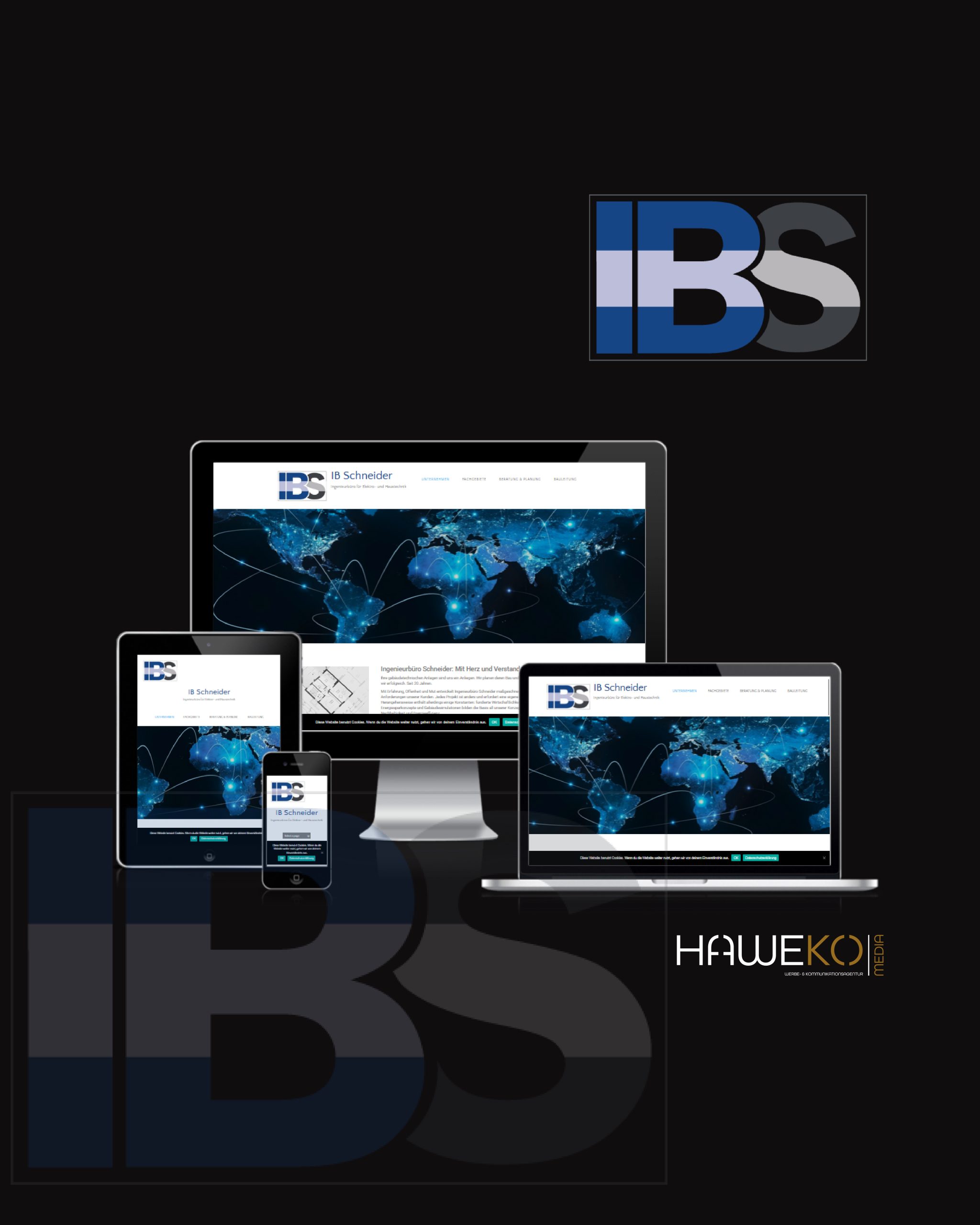 IBS - Ingenieurbüro Schneider, erstrahlt im neuen Glanz, nun auch im Web mit neuer WordPress Internetseite.