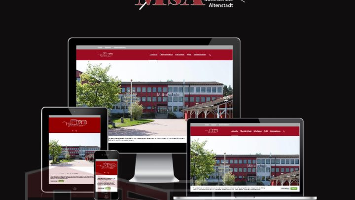 referenz webdesign der mittelschule altenstadt